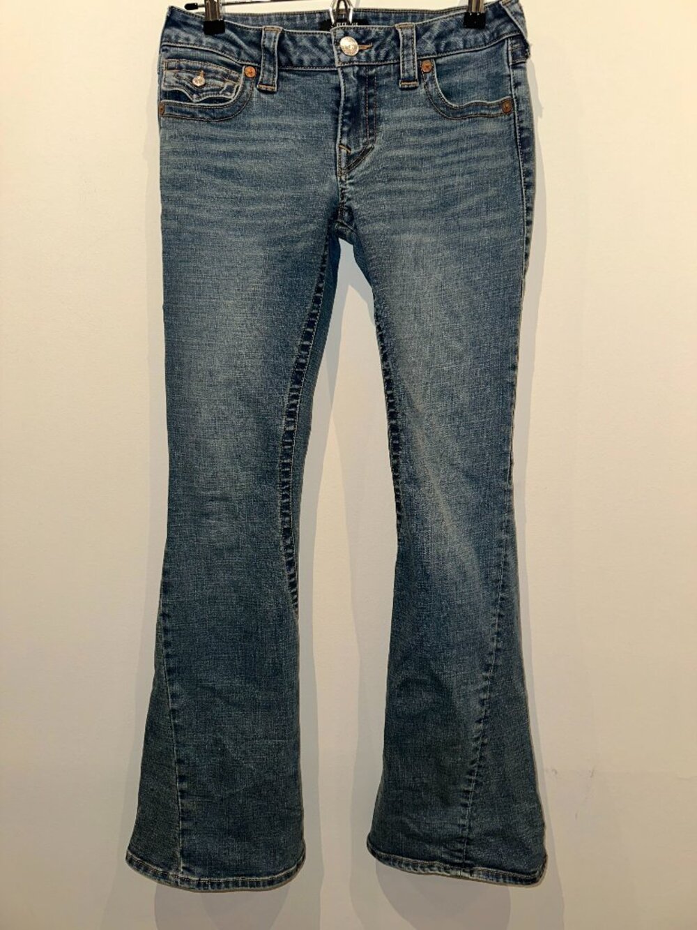 True Religion Joey Low Rise Flare Jeans